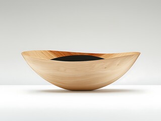 Sculptural Wood Bowl for Studio Still Life.