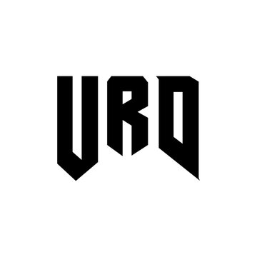 URD letter logo design for technology company. URD logo design black and white color combination. URD logo, URD vector, URD design, URD icon, URD alphabet. URD typography logo design.