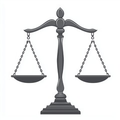 Scales of justice symbolize fairness, equality, law, judgment, balance, and order in legal systems and court settings
