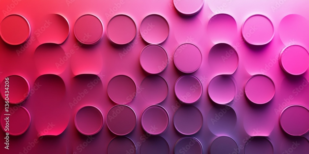 Poster abstract geometric circles pattern design