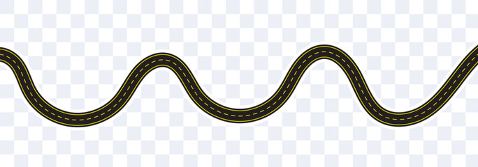 Fototapeta premium road icon vector template illustration logo desig