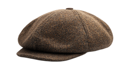 Stylish Brown Wool Newsboy Cap with Classic Design and Timeless Appeal for Fashion Enthusiasts and Accessories Lovers