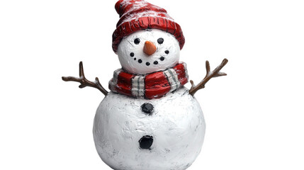 Charming Winter Snowman Decoration