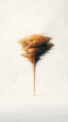 Sand Explosion for White Studio.