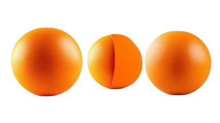 Three Orange Spheres: A Visual Representation of Division