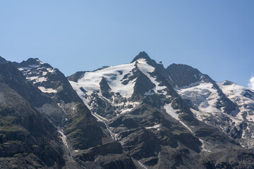 Grossglockner High Alpine Road, Austria in summer time - scenic drive