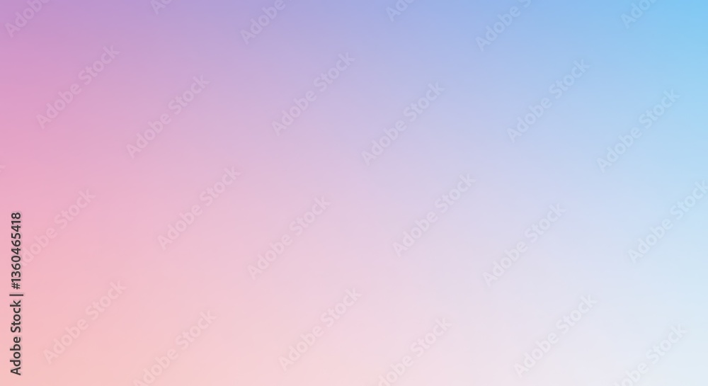 Aufkleber abstract gradient background with light pink and blue colors. modern minimal design with soft pastel