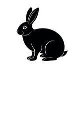 Obraz premium rabbit vector illustration