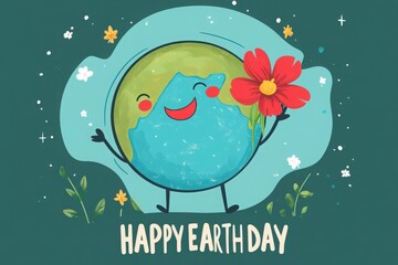 Smiling Planet Celebrates Nature and Sustainability on Earth Day