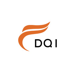 DQI creative minimalist letter logo.	