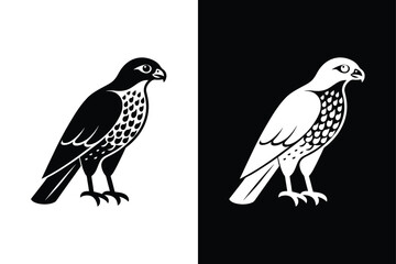 Osprey icon vector on White Background ,Vector Art Illustration on white background.