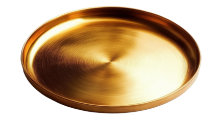 Gold Plated Serving Tray