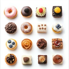 Assortment of healthy food dishes. Top view. Free space for your text.