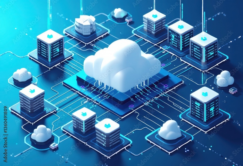 Poster Cloud Computing: The Future of Data Center and Network Infrastructure