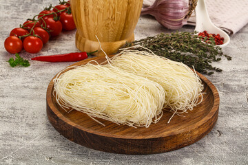 Dry Raw rice noodles Funchosa