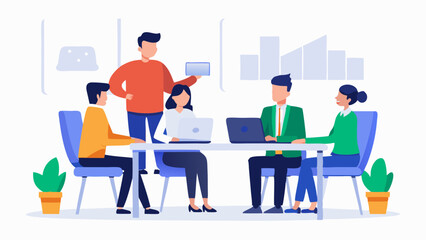 professional business meeting concept  