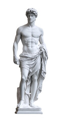 Obraz premium PNG Roman white marble statue sculpture art.