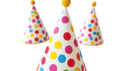 Colorful Party Hats for Celebration