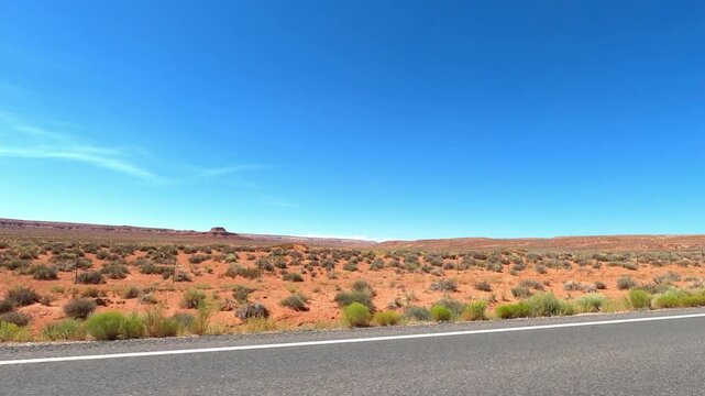 Utah Driving 0438 Monument Valley Forest Gump Point