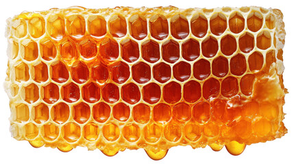 Close-up Honeycomb Texture and Natural Goodness