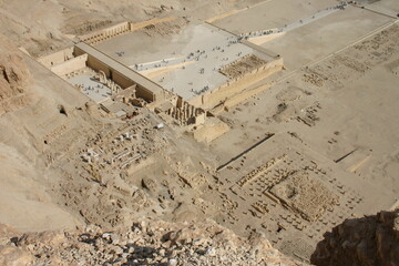 Tempel der Hatschepsut, eine ägyptische Königin 
