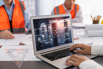 Compliance system for brisk online corporate business to meet quality standard