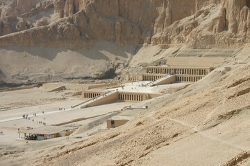 Tempel der Hatschepsut, eine ägyptische Königin 
