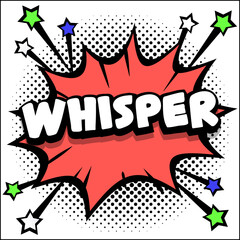 Pop art comic book explosion with bold colors and dynamic burst