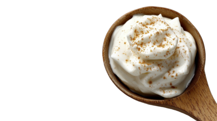 glass of milk on a white background