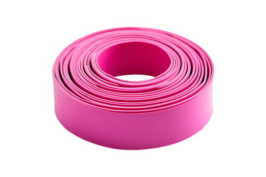 Fluoro Rubber Isolated on White and Transparent Background PNG Image.