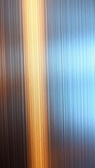Obraz premium Close-up of brushed steel, showing fine linear texture, worn, background