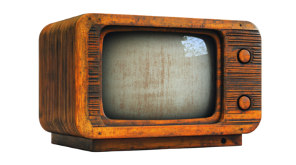 old tv set