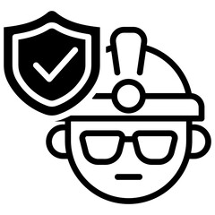 Safety At Work Icon