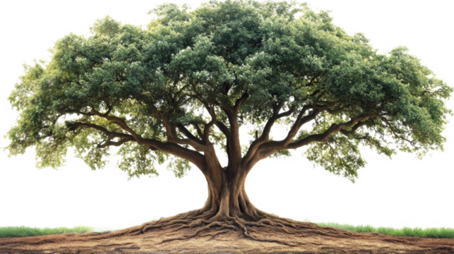 Majestic Ancient Tree in Nature's Embrace