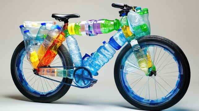 Recycled Plastic Bicycle