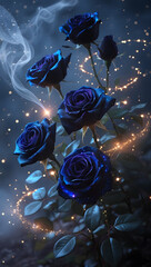 blue roses 02