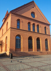 Dawna światynia, obecnie budynek kina oraz wydarzeń kulturalnych, Toruń, Polska, Former temple, now a cinema and cultural events building, Toruń, Poland