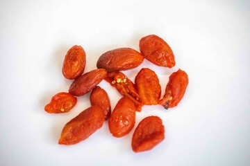 The goji berry, also known as wolfberry pinyin, is the sweet fruit of Lycium barbarum or Lycium...