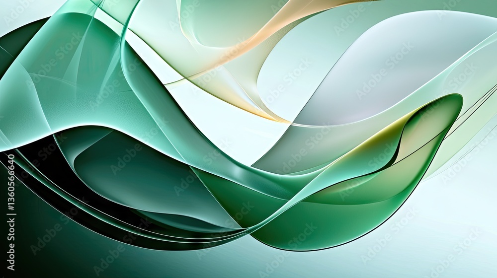 Poster minimalist abstract background with subtle gradients and a soft glow effect.