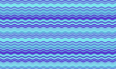 Serene abstract wavy stripes in calming blues and purples. Perfect for backgrounds, website design, textiles, and more.  Evokes feelings of peace, water, and fluidity.
