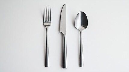 A high-end cutlery set including a fork