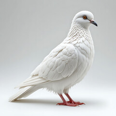 Obraz premium pigeon bird White