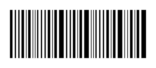 realistic barcode icon for design.ai