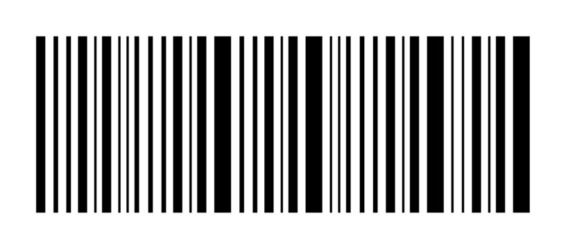 realistic barcode icon for design.ai