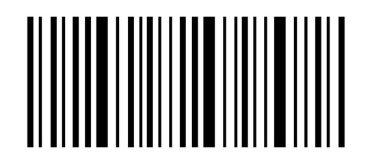 Barcode icon on white,vector illustration