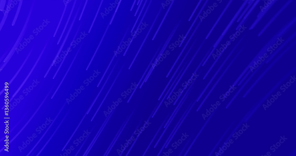 Aufkleber dynamic blue abstract lines creating sense of motion and energy