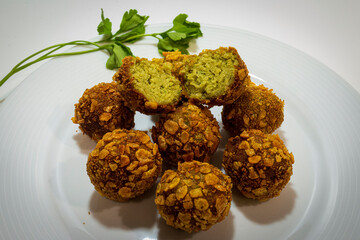 falafel de garbanzos