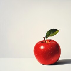 Manzana roja fresca