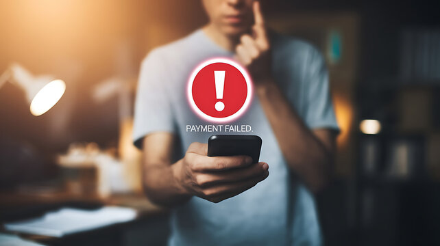 Payment Failed: Frustration and Online Transaction Error
