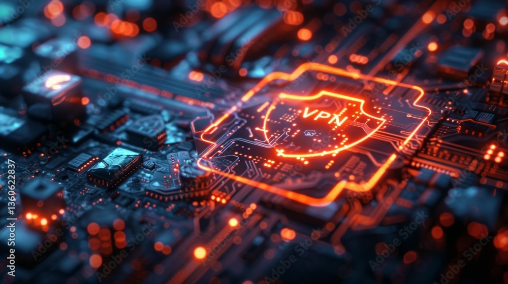Poster secure online browsing with advanced ai technology using a virtual private network